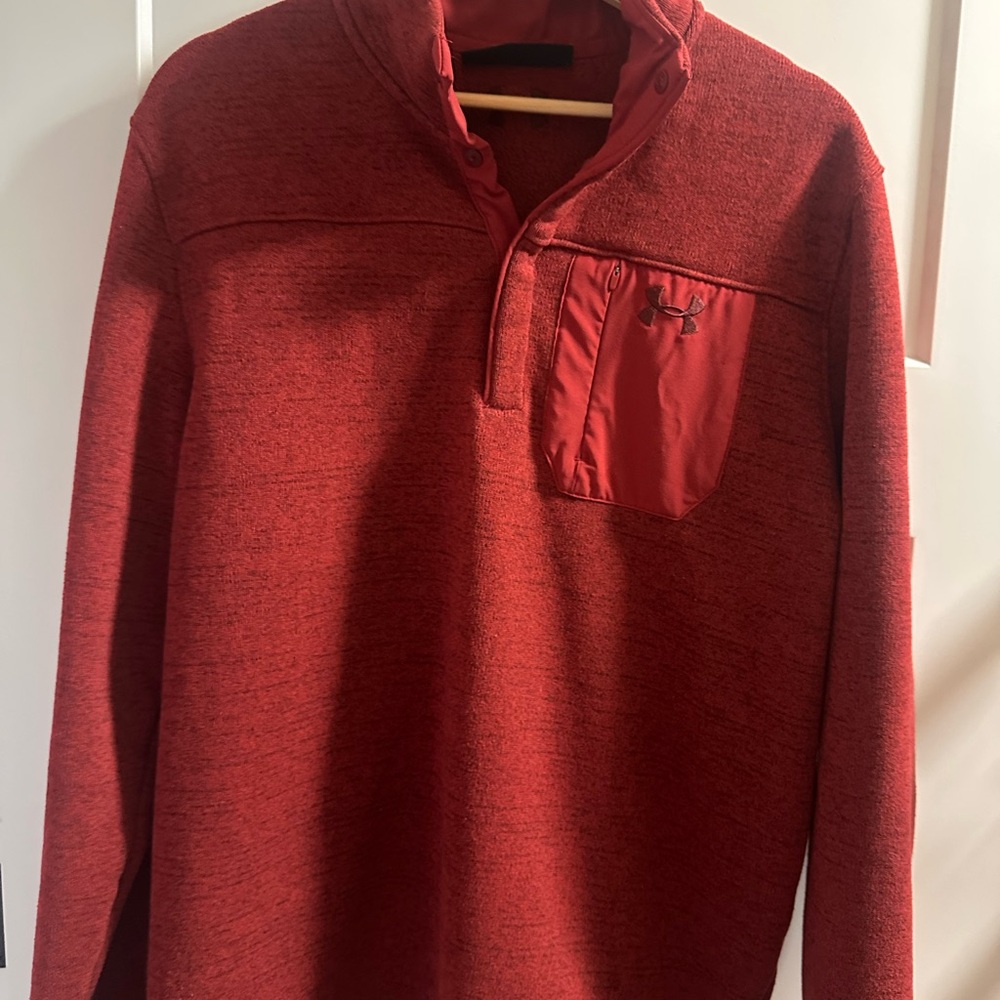 Under Armour Crimson Quarter-Zip Pullover